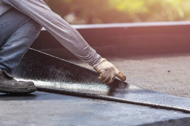 Professional Waterproofing technician working in Wanaque, NJ